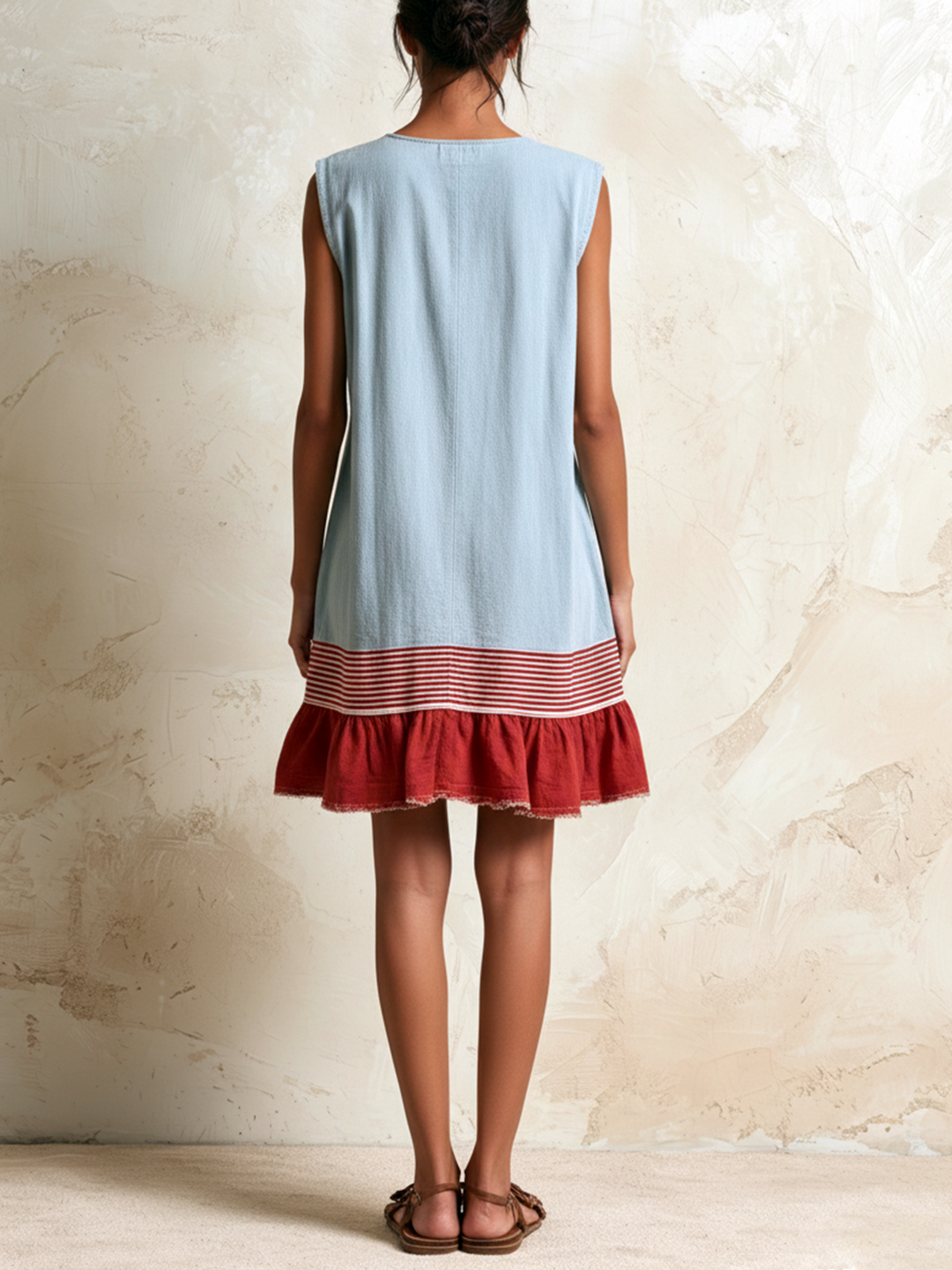 Hazel™ Ruffle Hem Tunic Dress