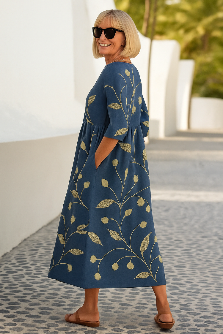 Lily | Midi Dress - Effortless Comfort