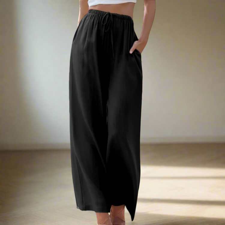 Liam - Wide-Leg Summer Trousers