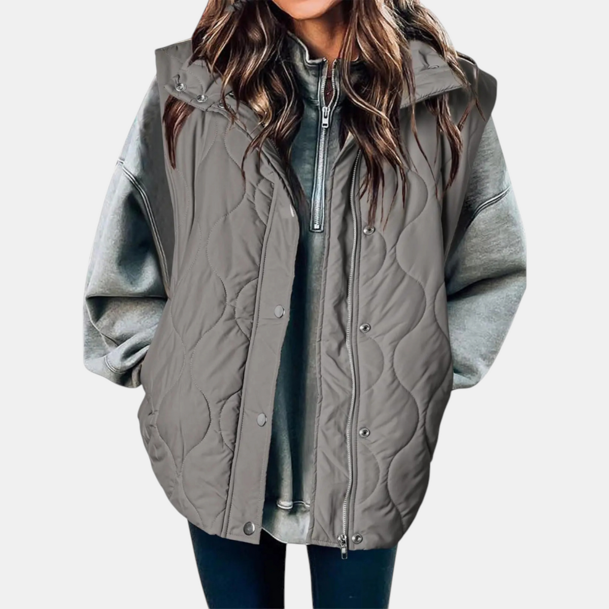 Women's Zip-Up Puffer Gilet