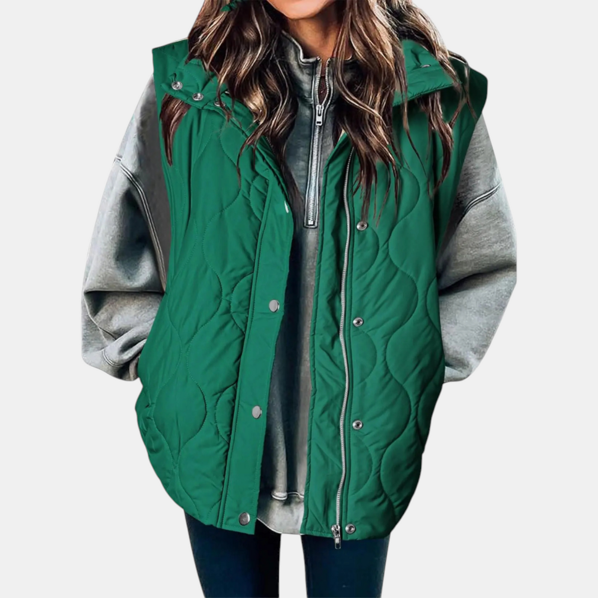 Women's Zip-Up Puffer Gilet