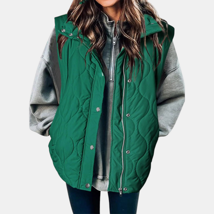 Women's Zip-Up Puffer Gilet