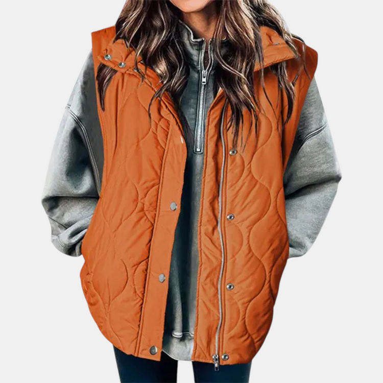 Women's Zip-Up Puffer Gilet