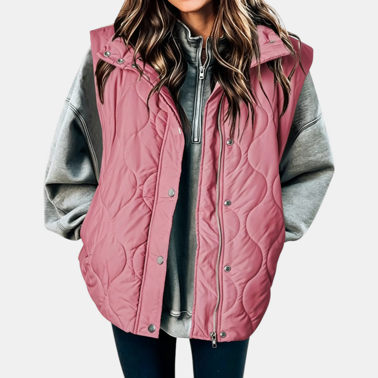 Women's Zip-Up Puffer Gilet