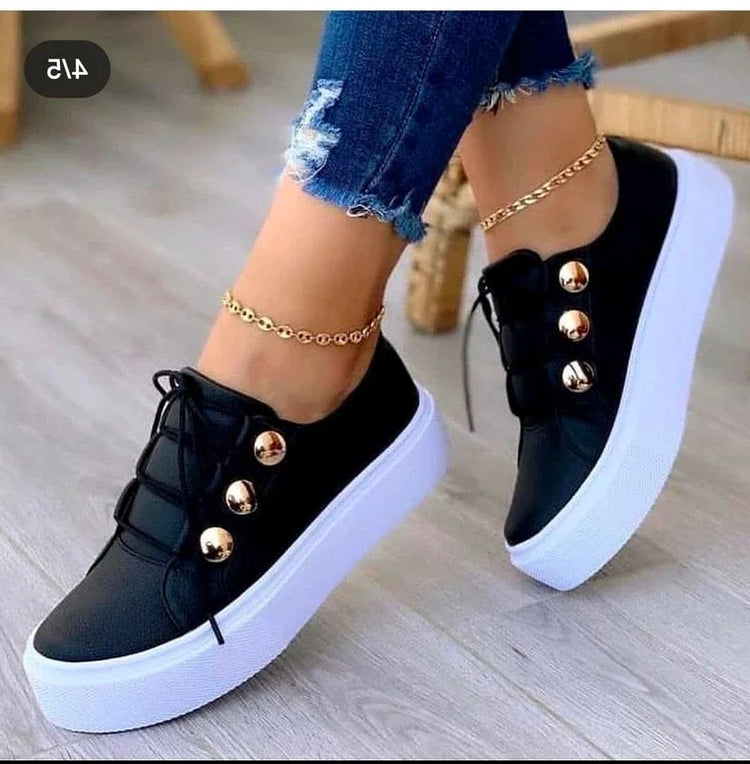 Orthopedic Round Toe Platform Sneakers™
