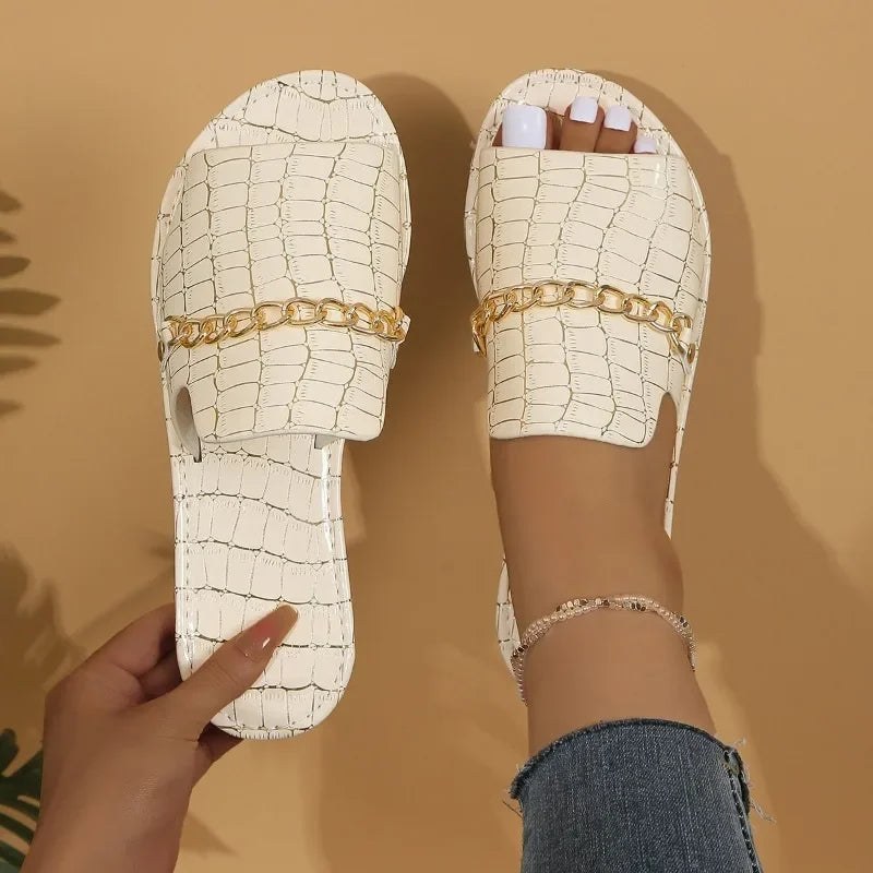 Luxe Wedge Beach Flip-Flops™