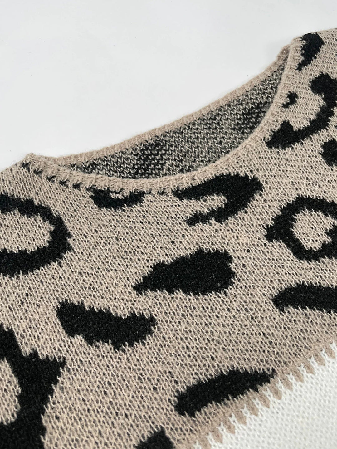 Lydia™ | Leopard Print Knit Jumper
